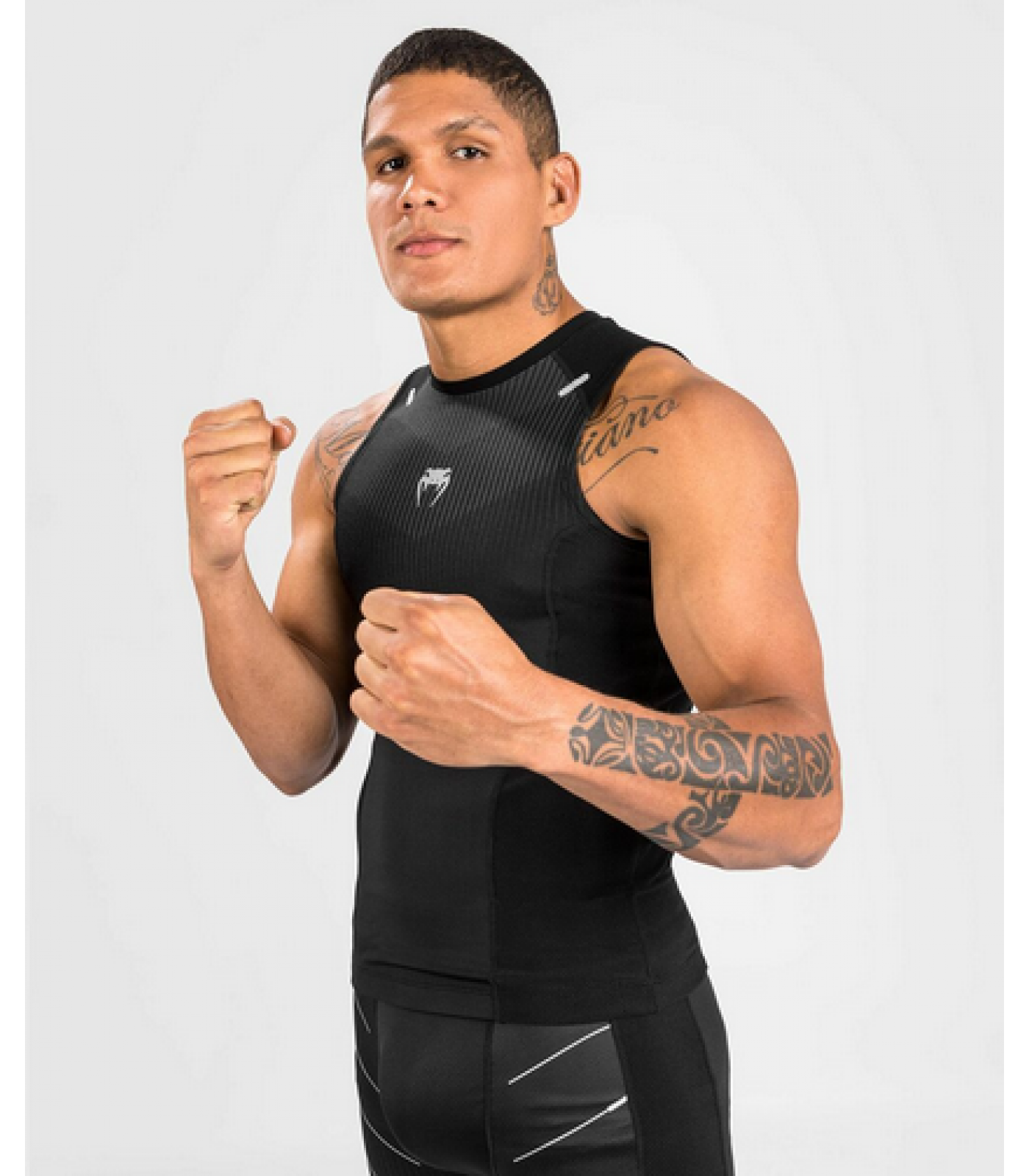 Рашгард - Venum Rashguard Sleevless Biomecha - Black/Grey​